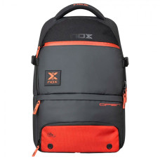 NOX LUXURY OPEN SERIES BLACK RED BACKPACK