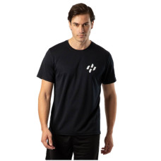 HIROSTAR STREET PADEL T-SHIRT - BLACK